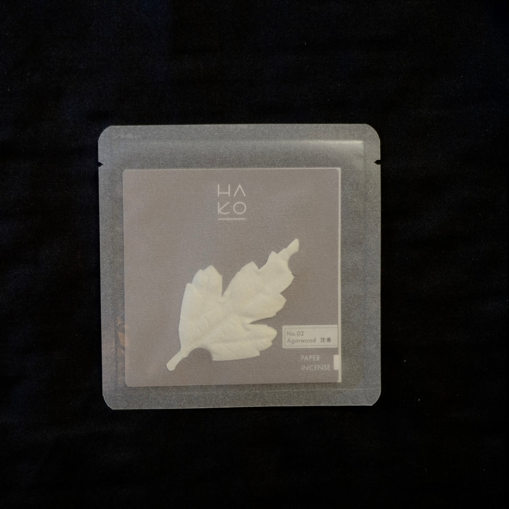 HA KO Paper Incense – No.2 Agarwood