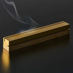 efu – Minimalist Brass Incense Holder (Long)
