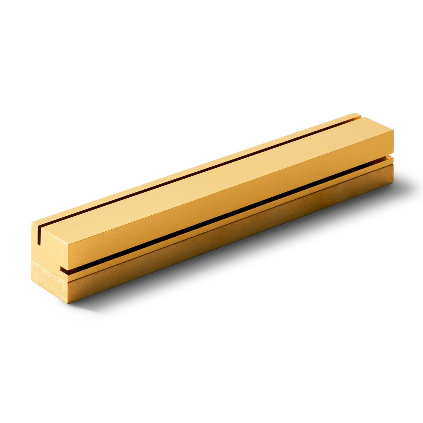 efu – Minimalist Brass Incense Holder (Long)