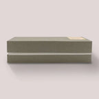 efu – Minimalist Black Brass Incense Holder (Long)