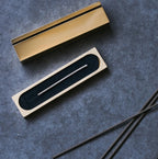 efu  – Minimalist Brass Incense Holder (Short)