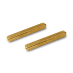 Ordi – Minimalist Brass Cutlery Rest (Long)