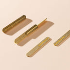 Ordi – Minimalist Brass Cutlery Rest (Short)