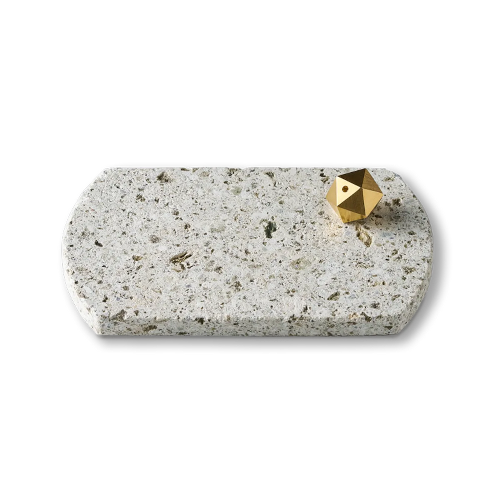 Oya (大谷石) Incense Set – Brass