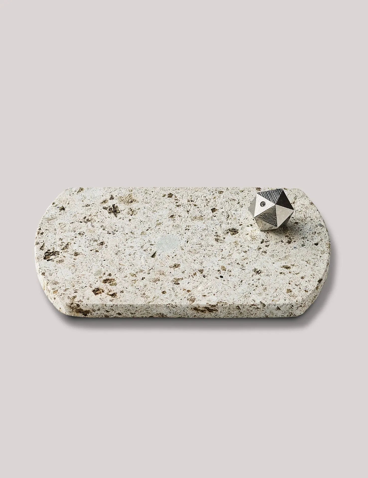 Oya (大谷石) – Volcanic Stone & Tin Incense Set