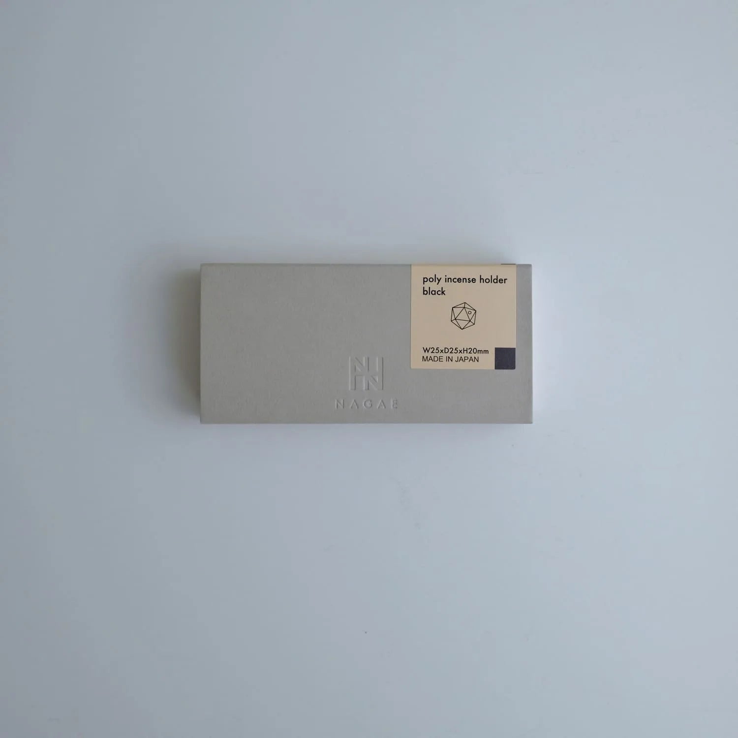 Poly Incense Holder - Black