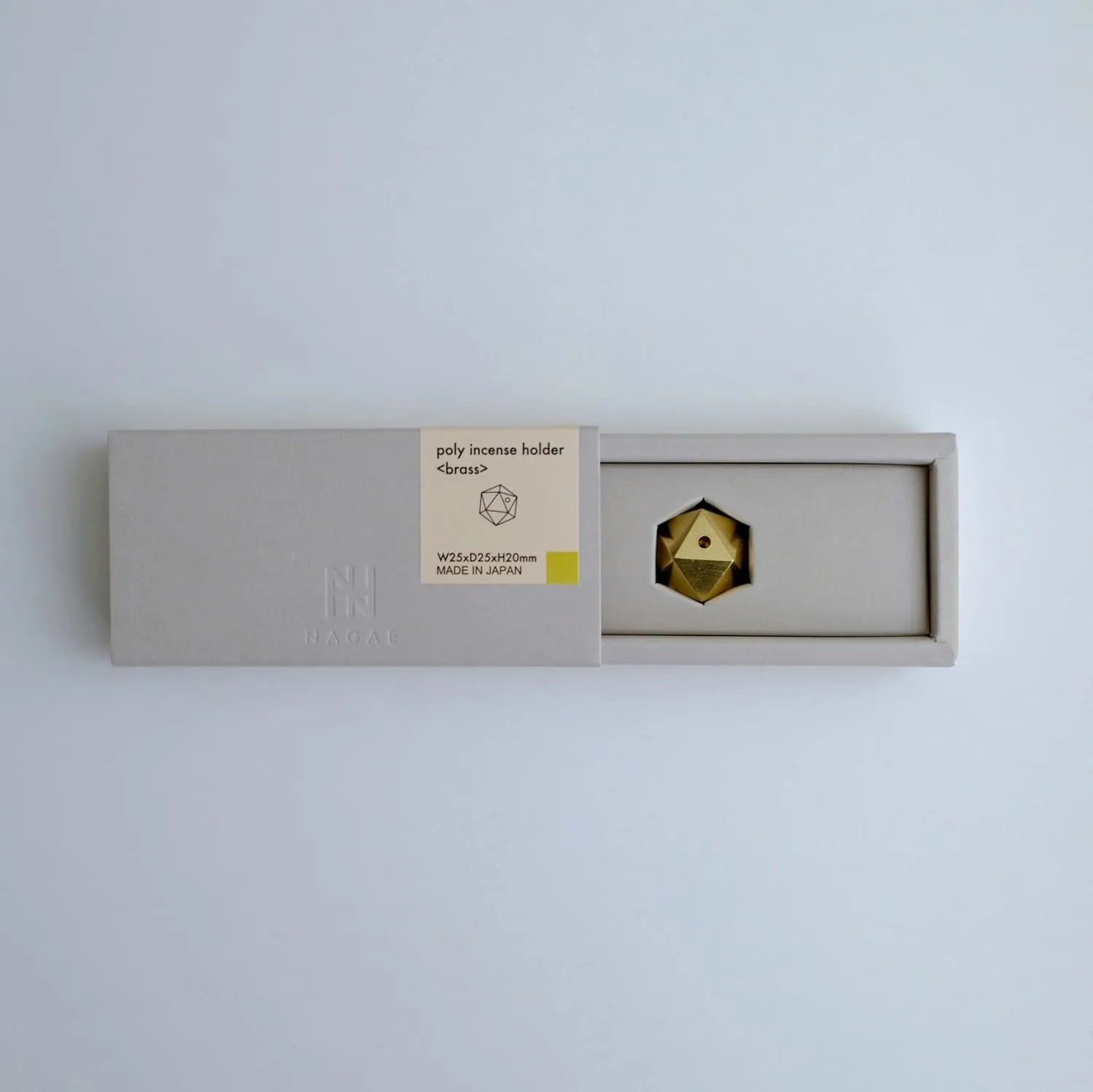 Poly Incense Holder - Brass