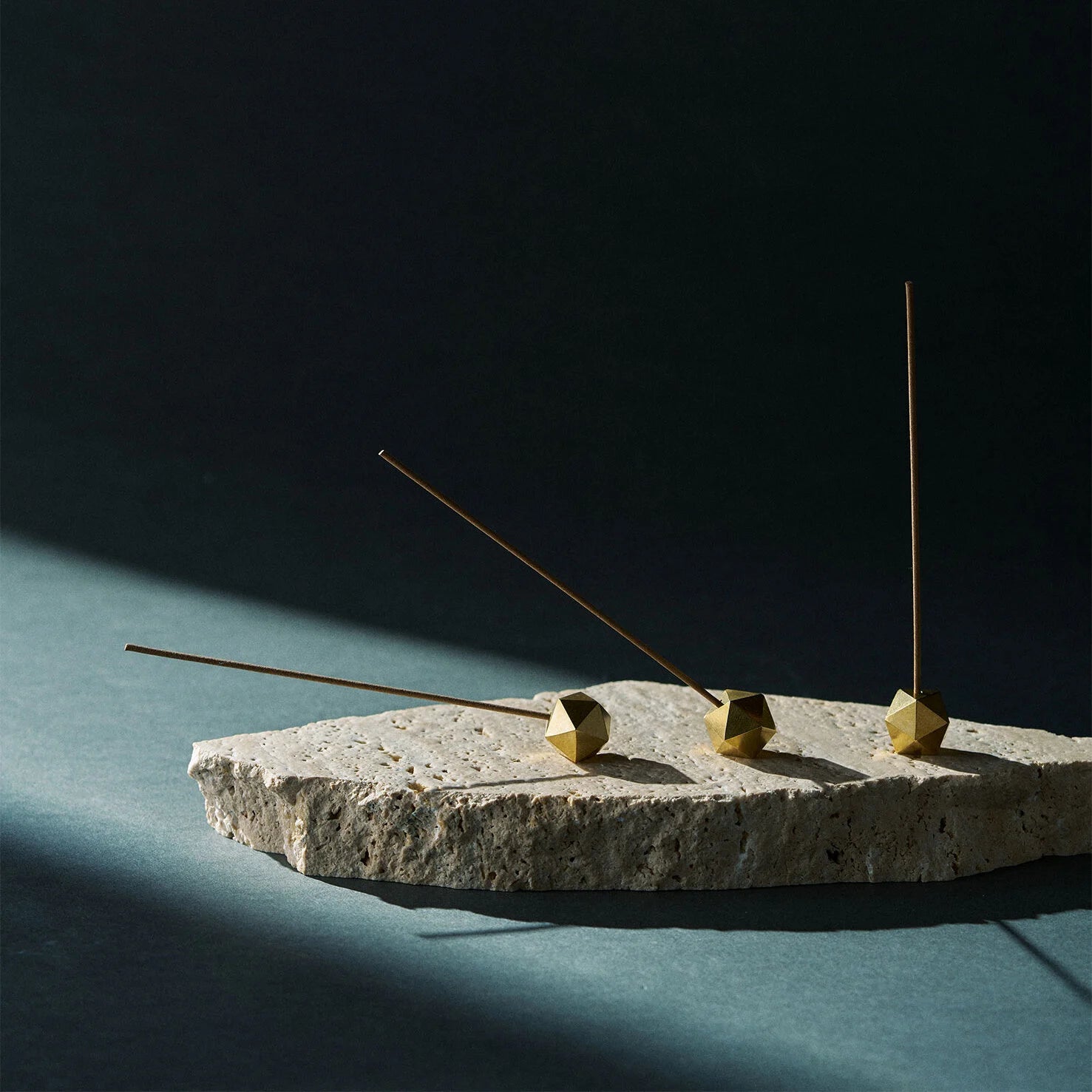 Poly Incense Holder - Brass