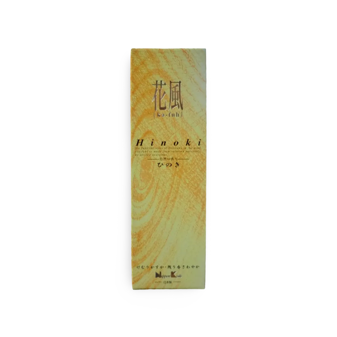 Ka-Fuh (花風) – Hinoki Japanese Cypress  Low Smoke Incense