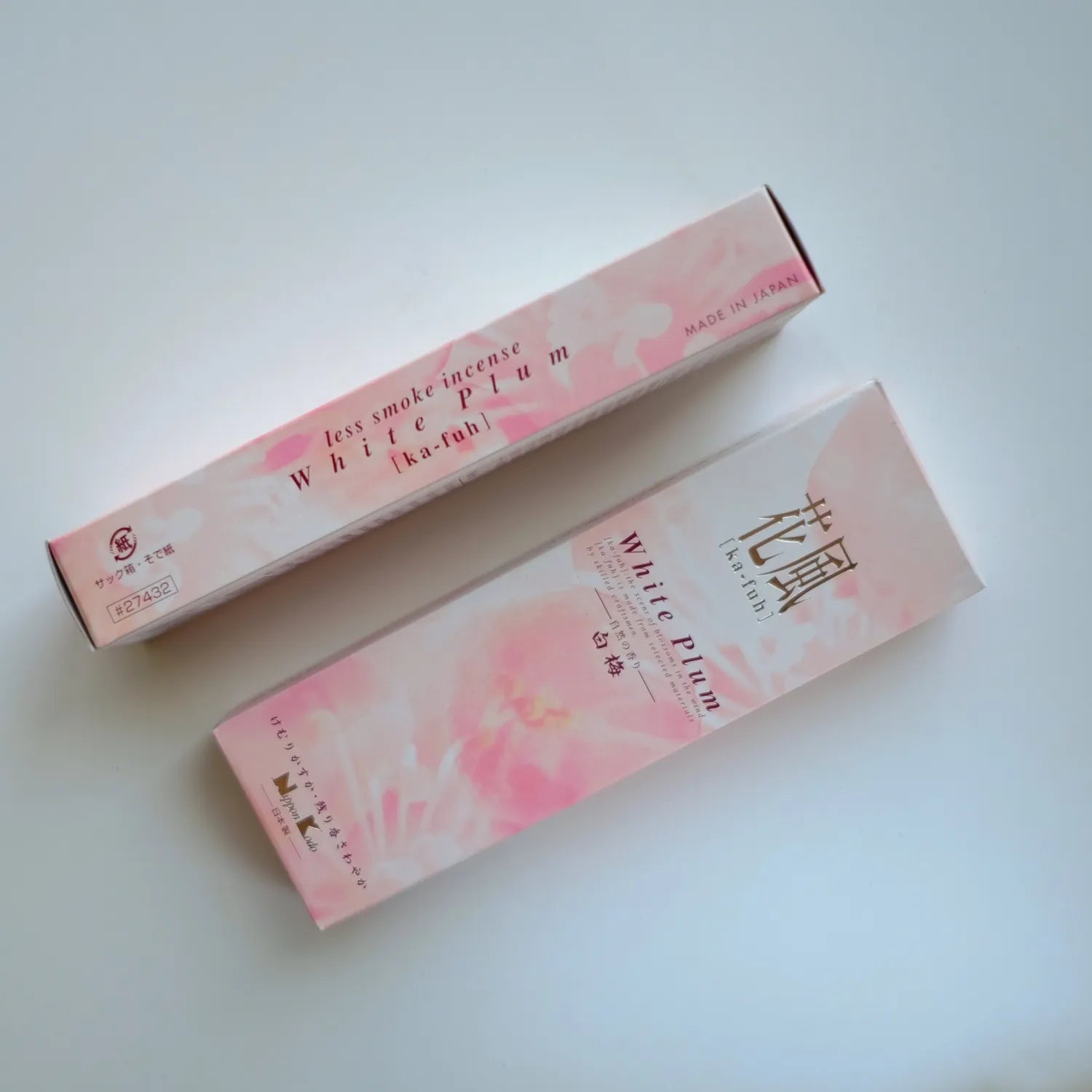 Ka-Fuh (花風) – White Plum (Ume) Low Smoke Incense