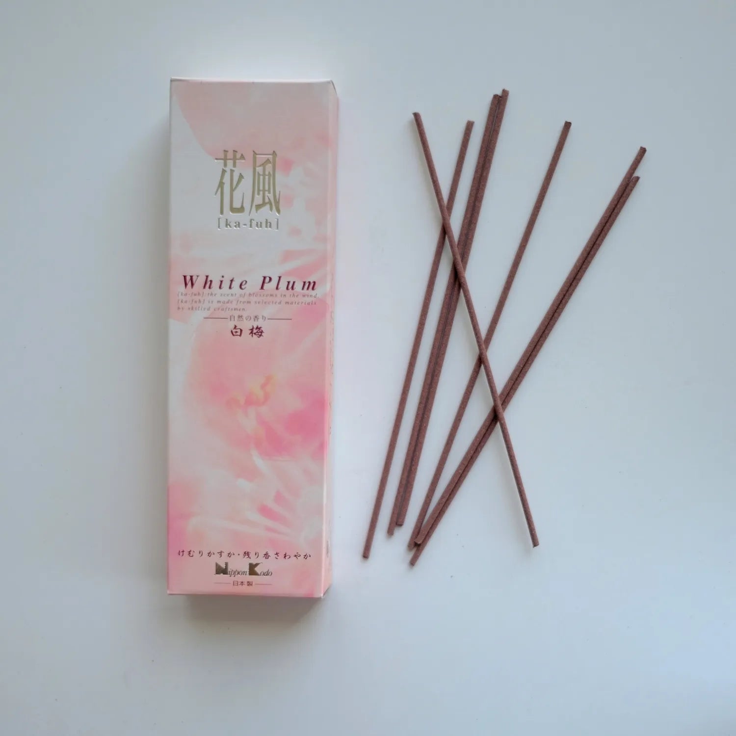 Ka-Fuh (花風) – White Plum (Ume) Low Smoke Incense