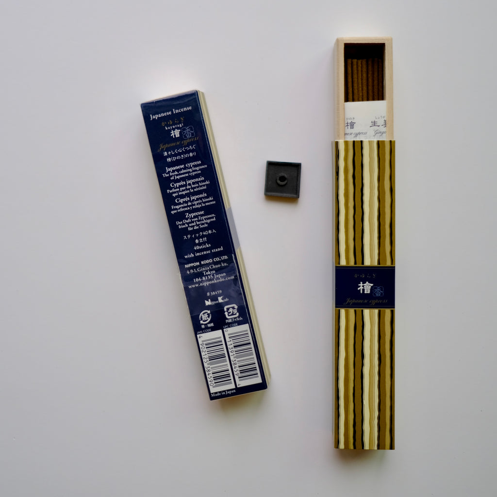 Kayuragi Incense – Japanese Cypress