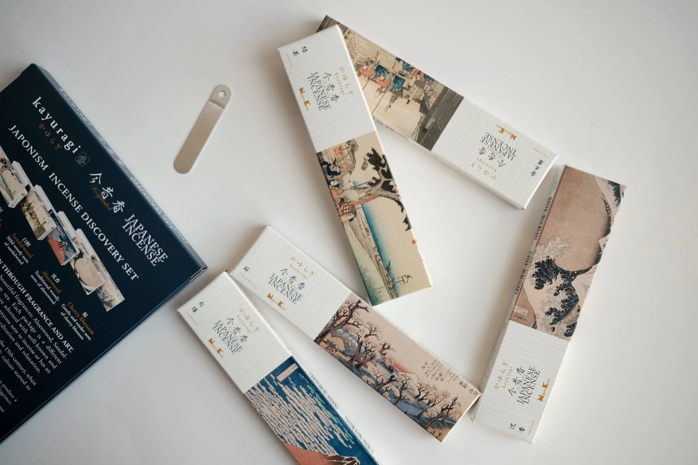 Kayuragi (かゆらぎ) – Japonism Incense Discovery Set (5 Scents)