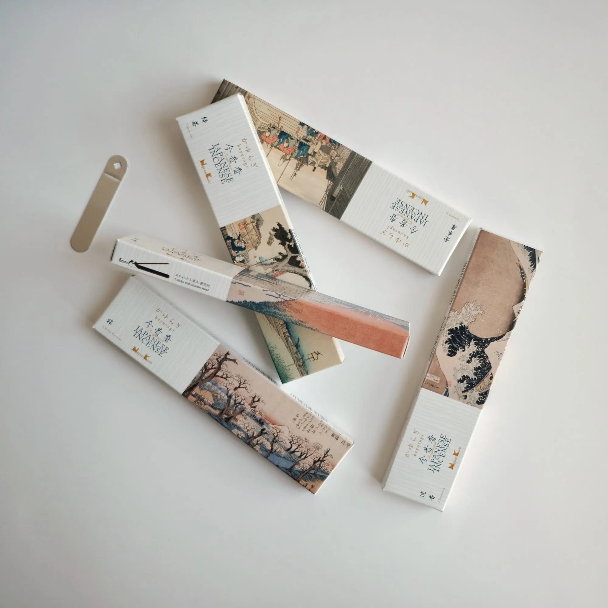 Kayuragi (かゆらぎ) – Japonism Incense Discovery Set (5 Scents)