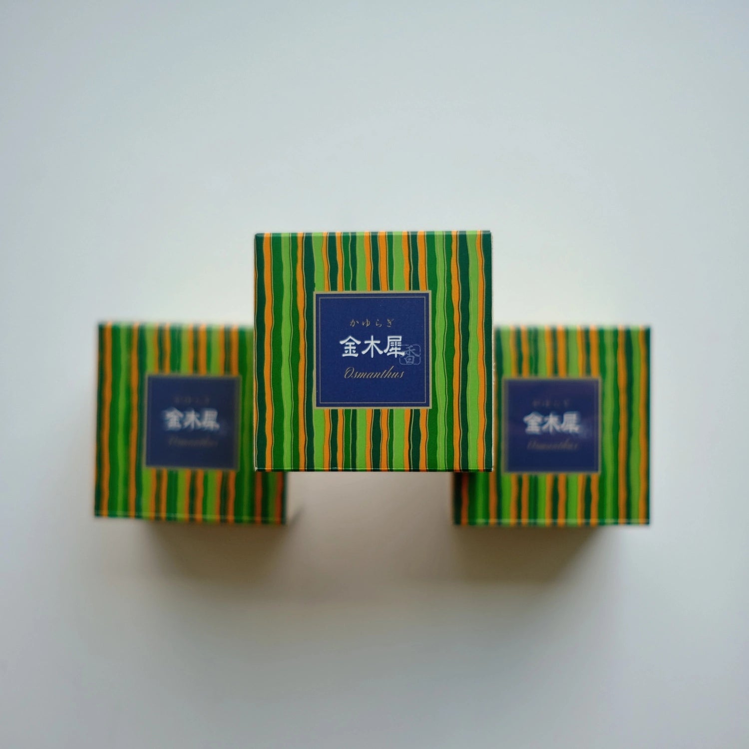 Kayuragi (かゆらぎ) – Osmanthus (Kinmokusei) Incense Cones
