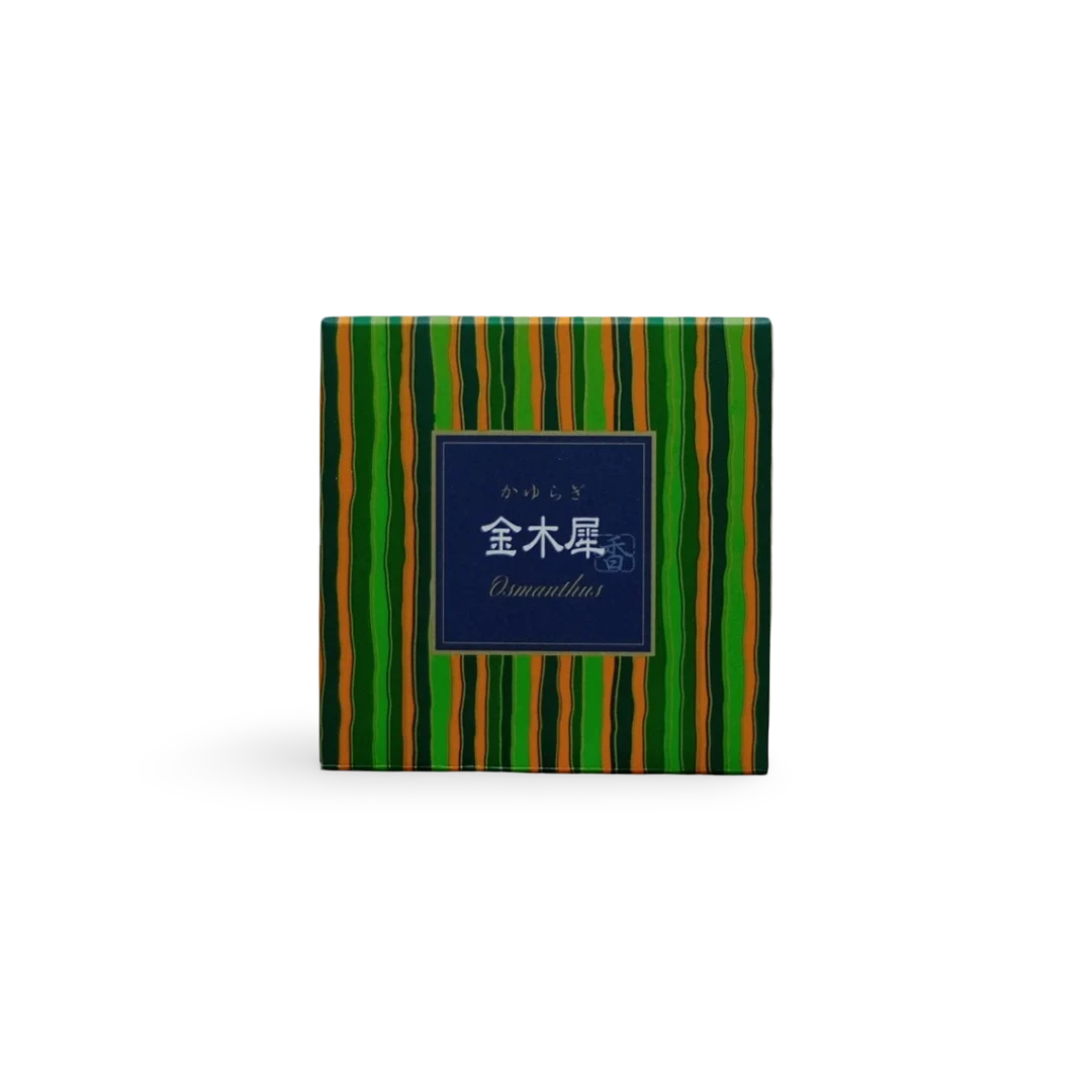 Kayuragi (かゆらぎ) – Osmanthus (Kinmokusei) Incense Cones