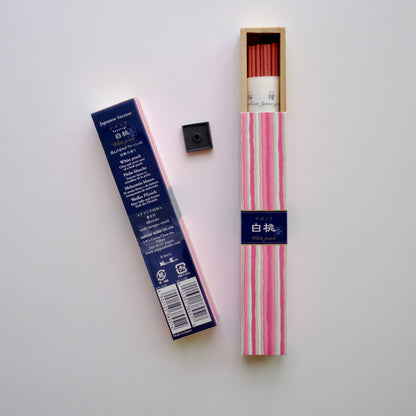 KAYURAGI Incense White Peach | 白桃