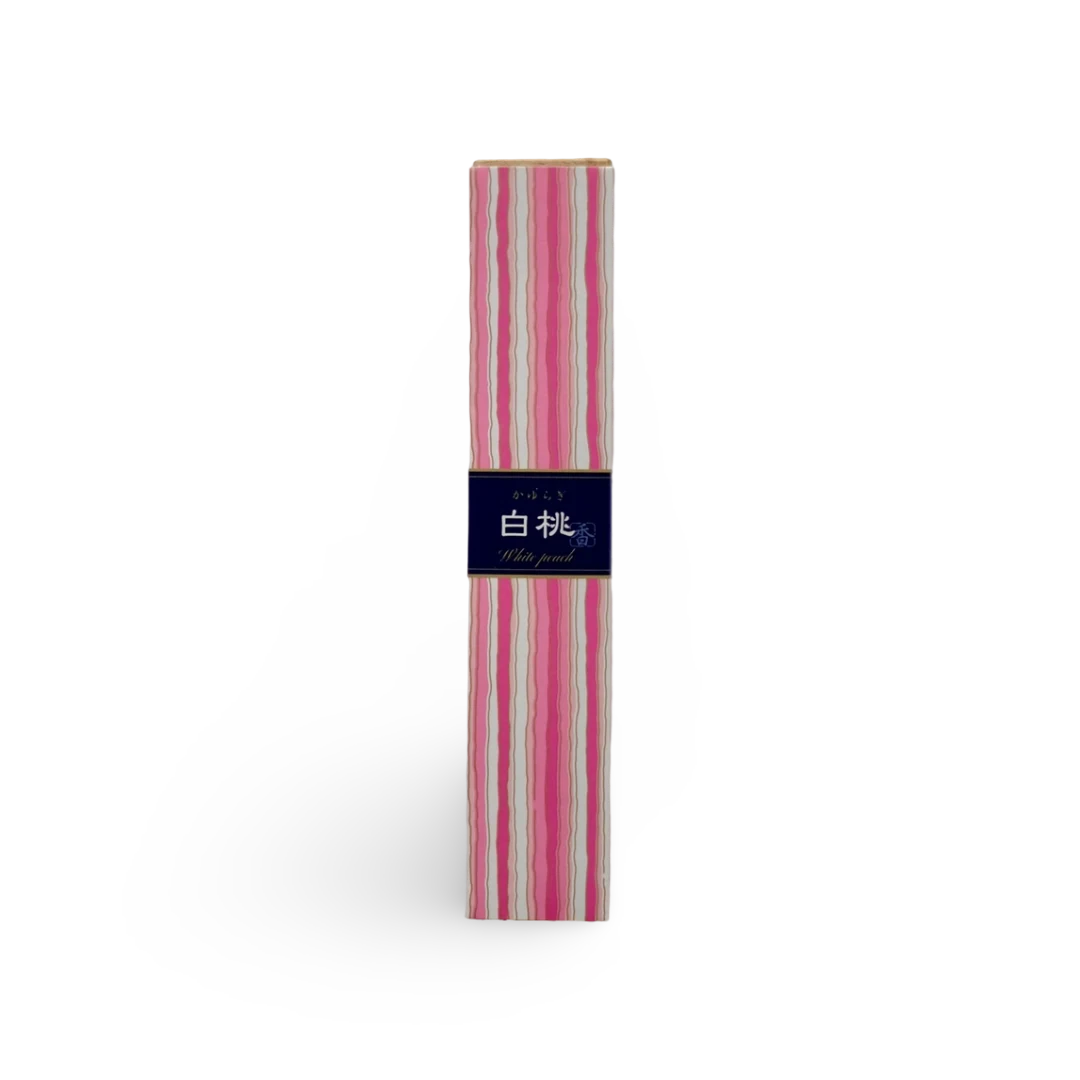 Kayuragi (かゆらぎ) – White Peach (Momo) Incense (40 Sticks)