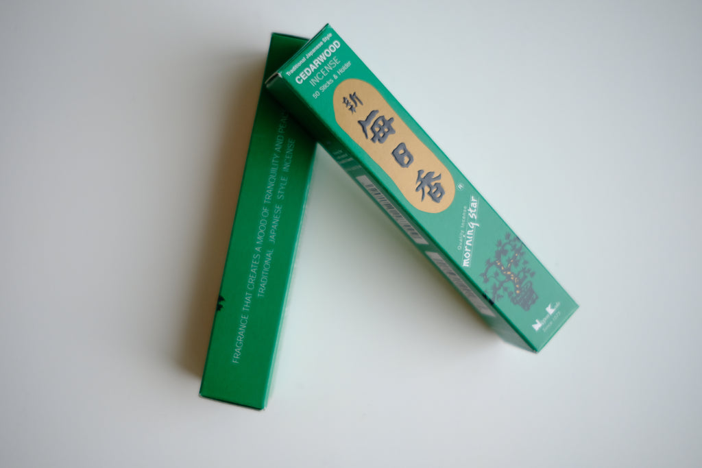 Morning Star (毎日香) Incense – Cedarwood