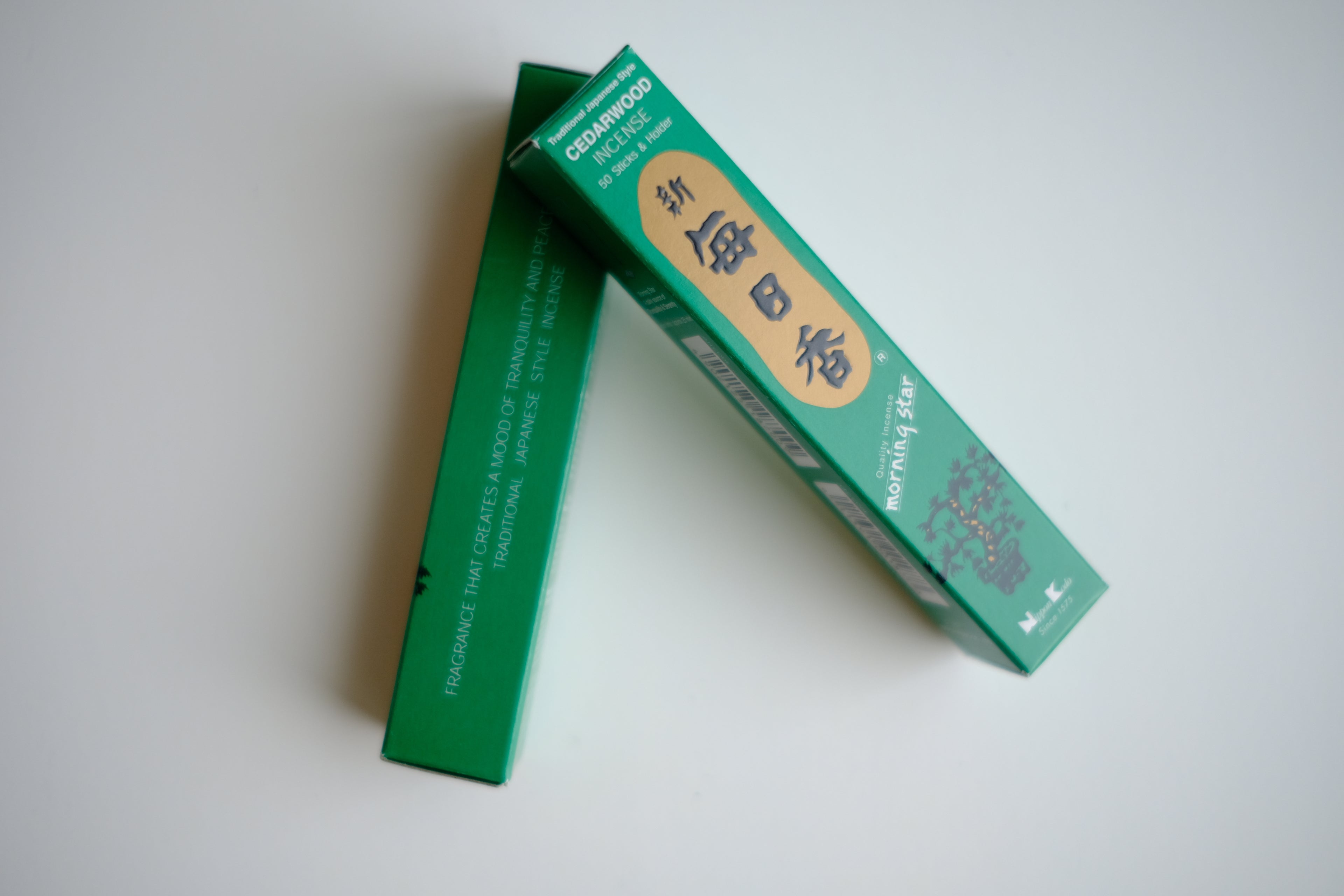 Morning Star Cedarwood (毎日香) – Daily Incense (50 Sticks)
