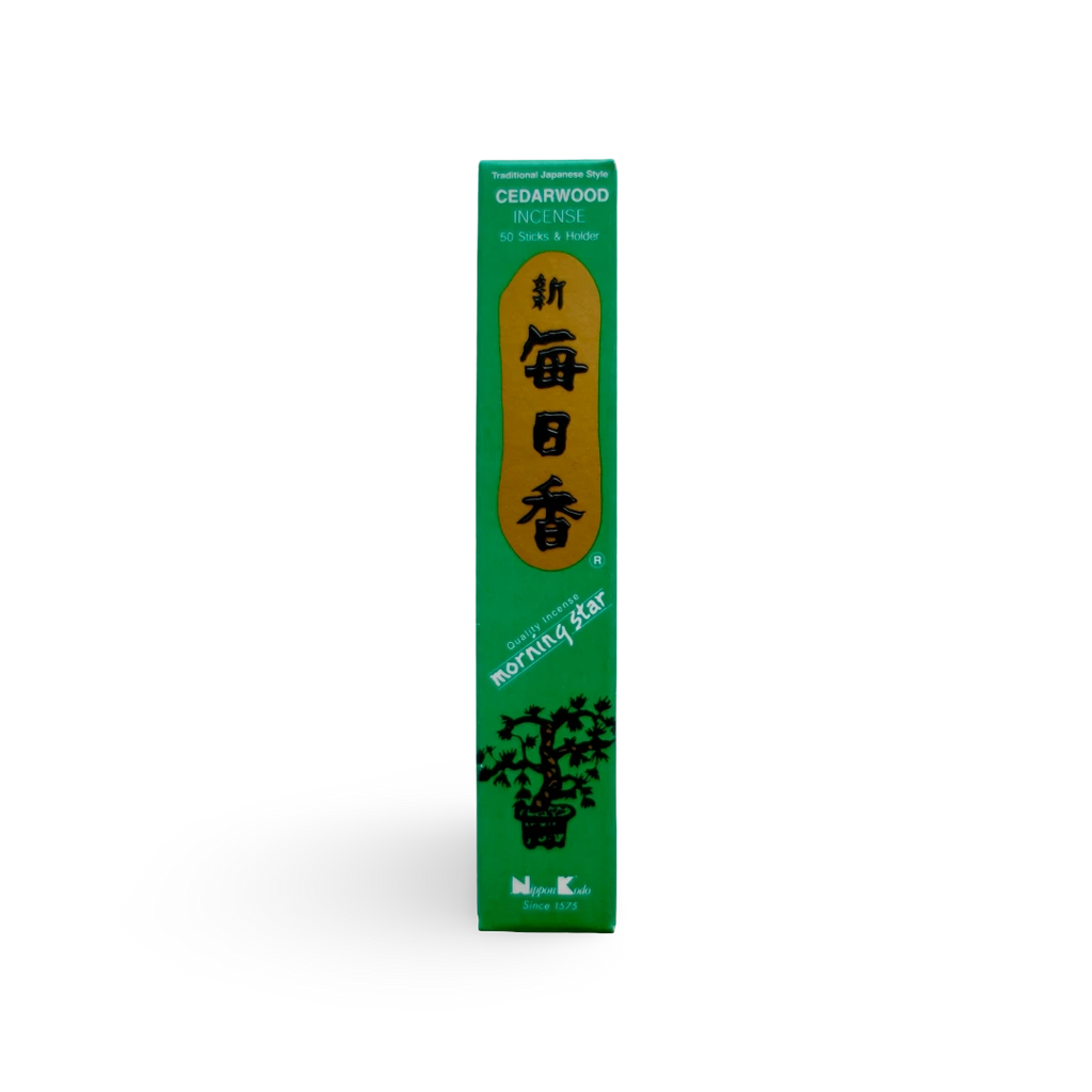 Morning Star (毎日香) Incense – Cedarwood