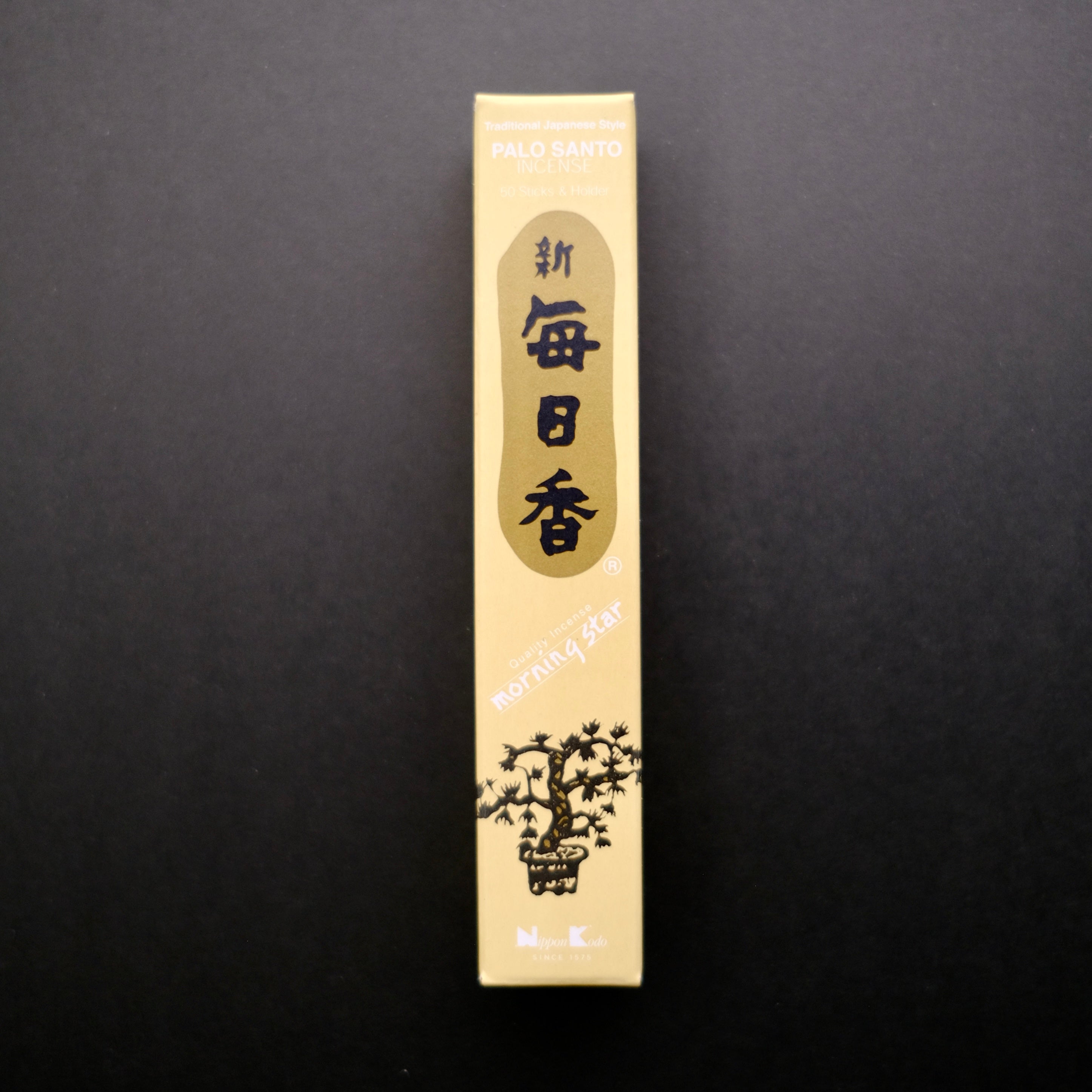 Morning Star Palo Santo (毎日香) – Daily Incense (50 Sticks)