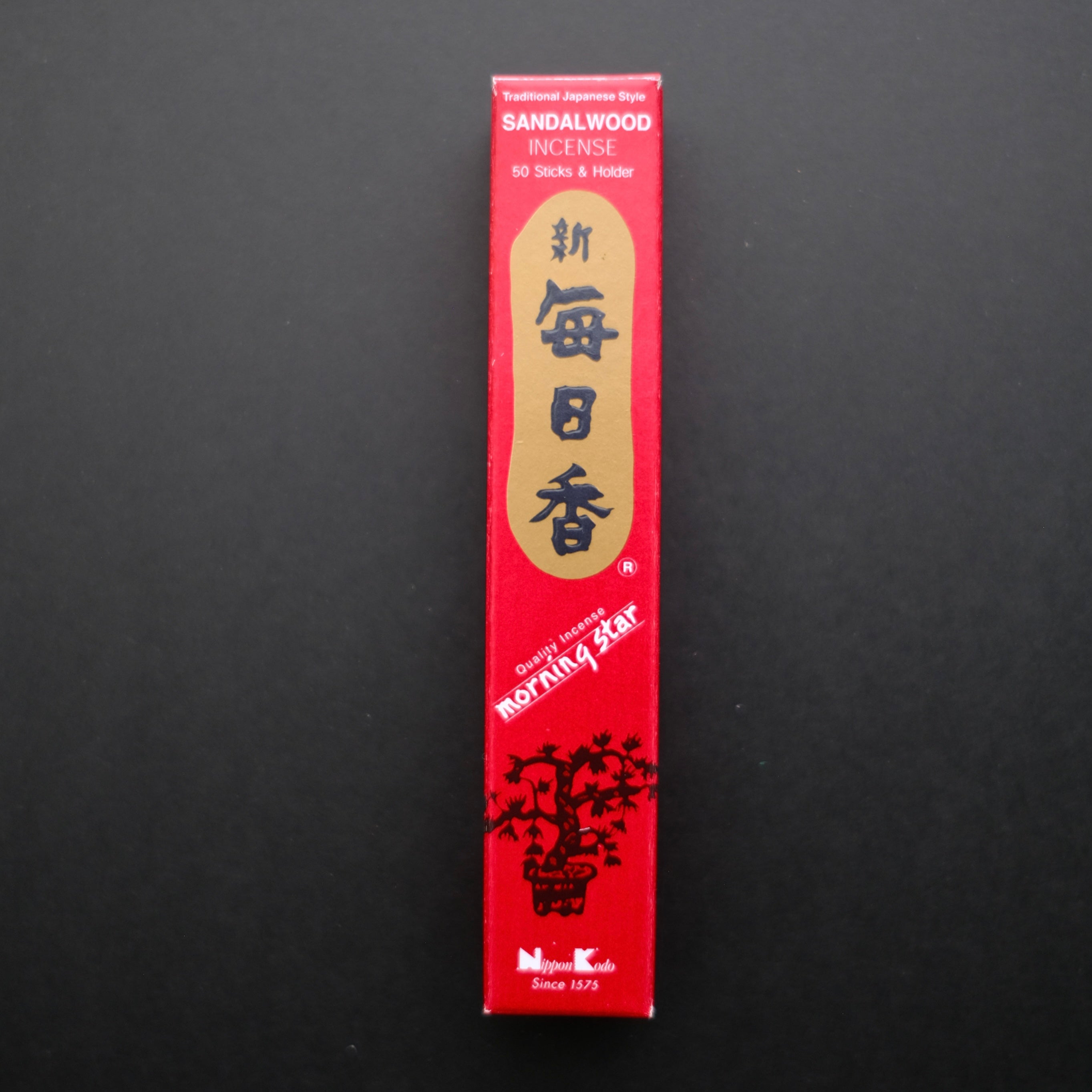 Morning Star Sandalwood (毎日香) – Daily Incense (50 Sticks)