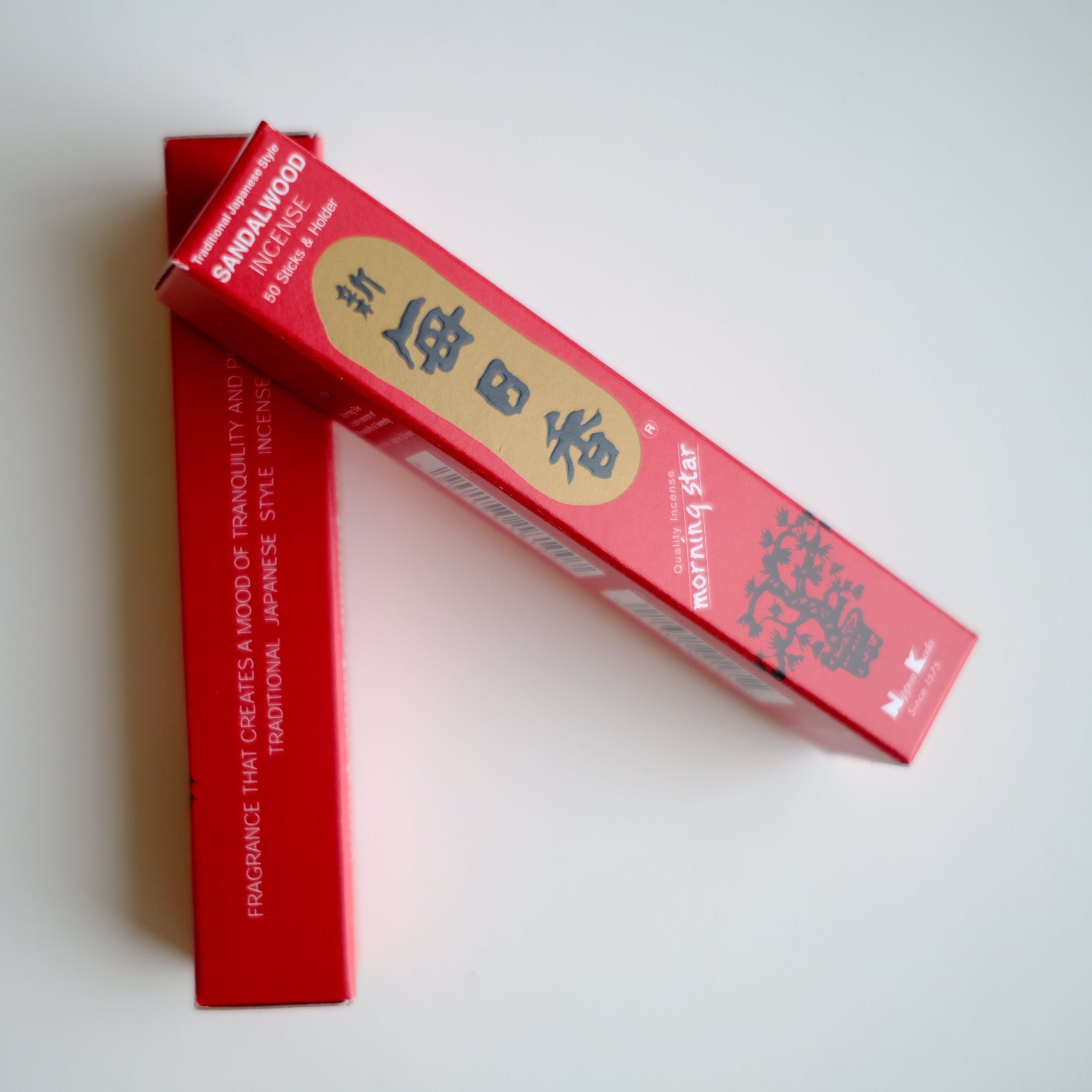 Morning Star Sandalwood (毎日香) – Daily Incense (50 Sticks)