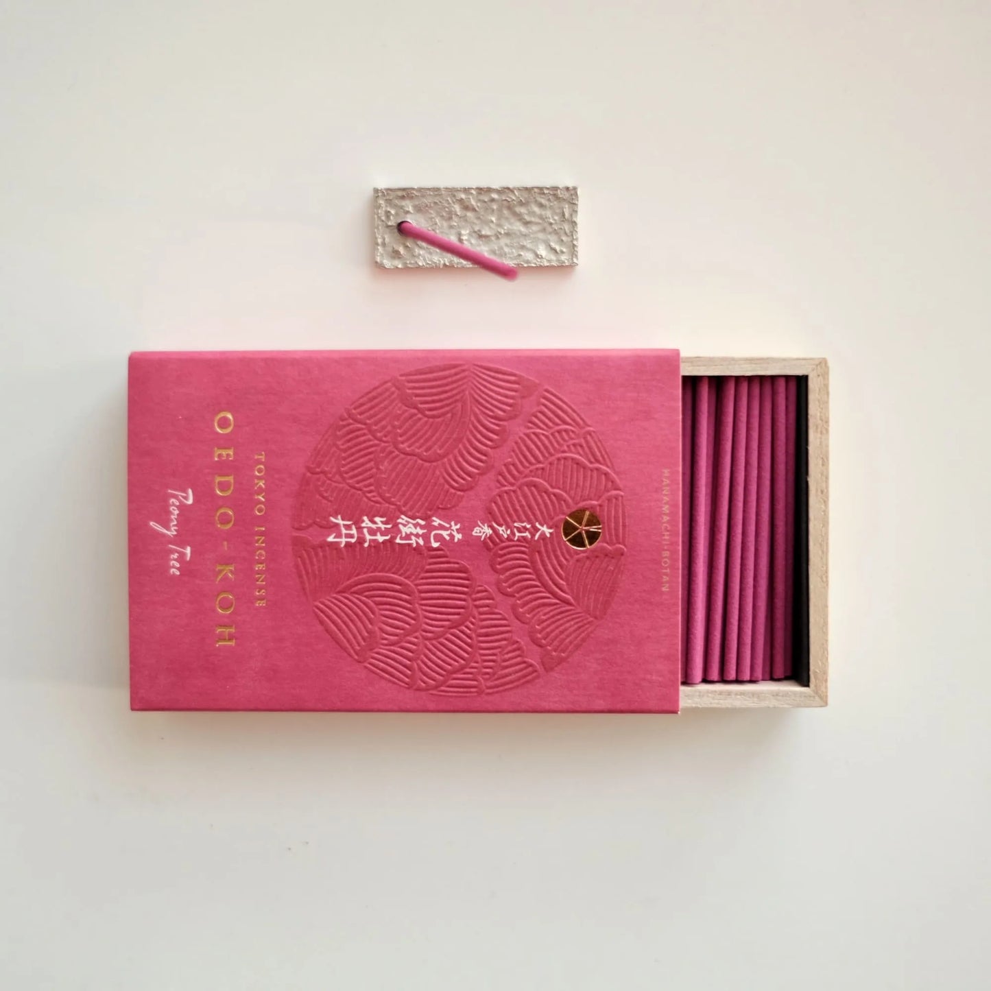 Oedo-Koh Incense Peony Tree, Hanamachi Botan | 花街牡丹