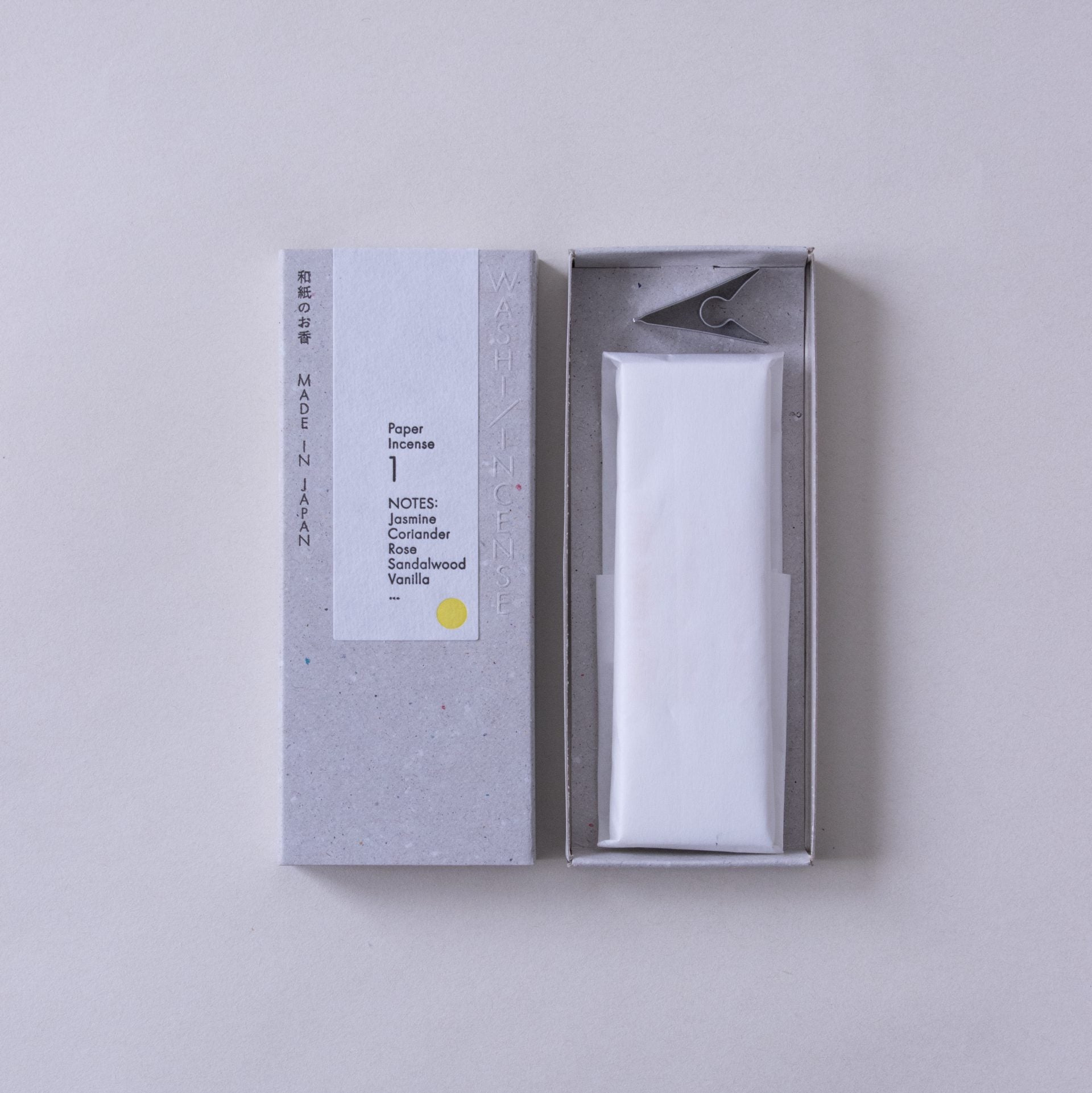 Washi Incense No.1 Floral Warmth (和紙のお香) – Paper Incense Strips
