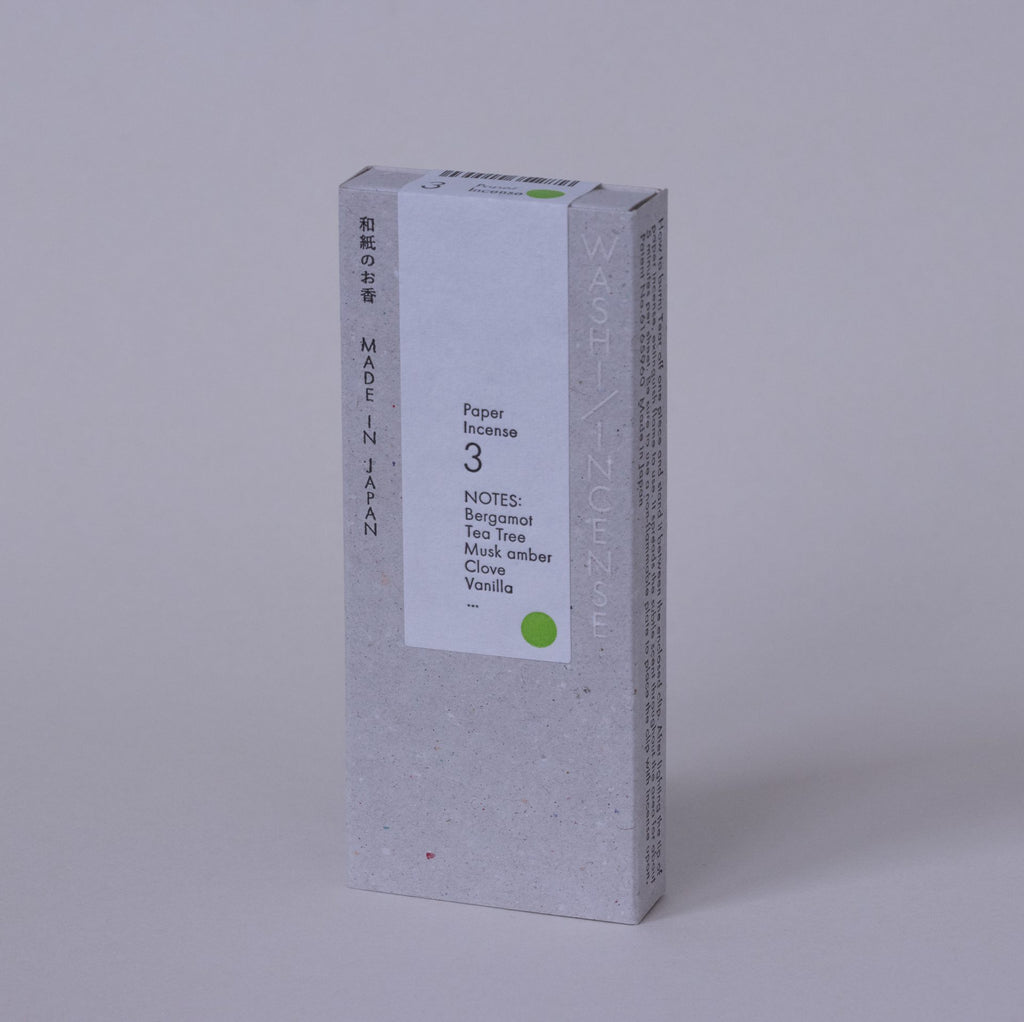 Washi Paper Incense – No.3 Deep Citrus