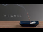 Shoyeido's short Youtube video guide on how to properly burn stick incense at home.