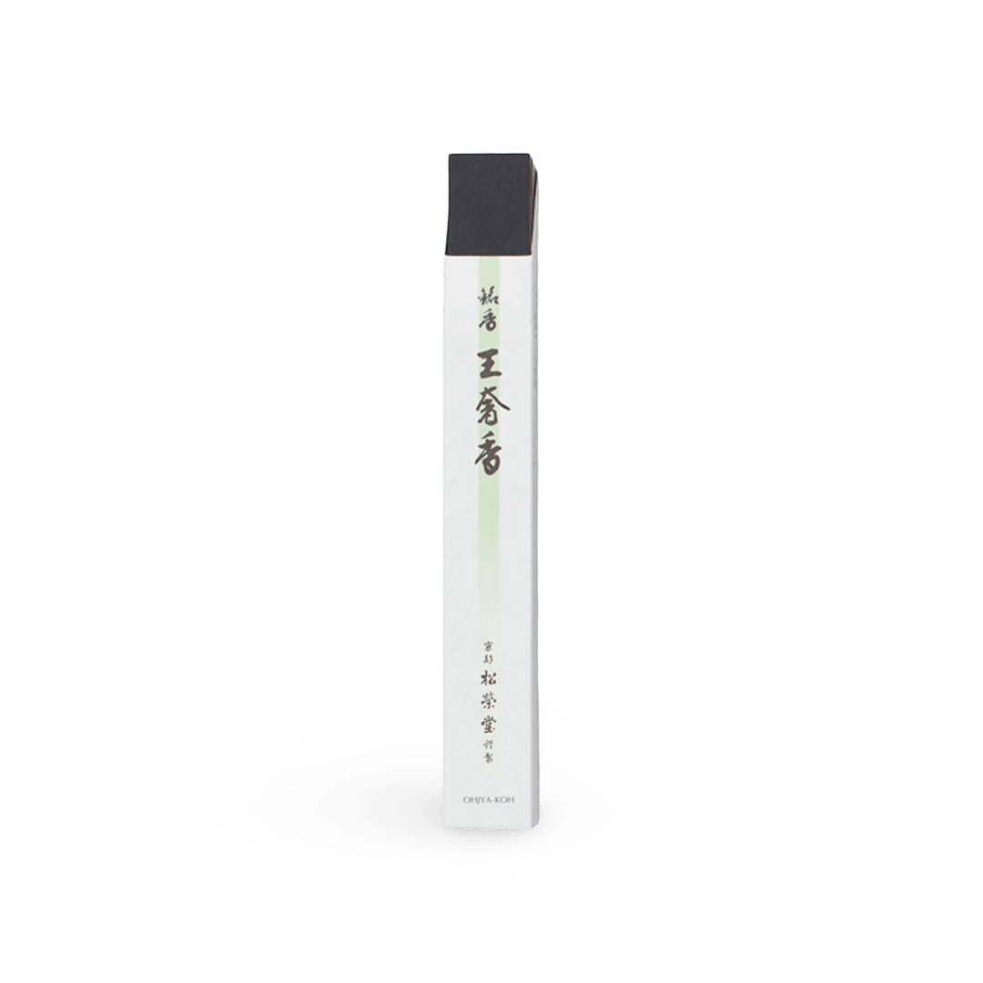 Shoyeido Ohjya Koh Premium Incense on a transparent background