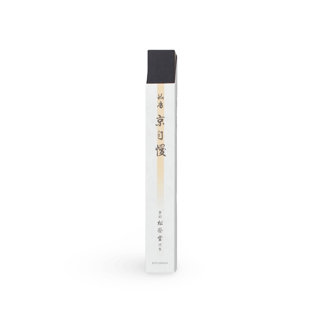 Shoyeido Kyojiman Premium Incense Pacakge box on a transparent background