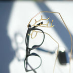 ELLA – Brass Hand Silhouette Accessory Stand (Tall)