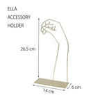 ELLA – Brass Hand Silhouette Accessory Stand (Tall)