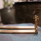 FLOCCUS – Branch Brass Clamp Incense Holder (Long)